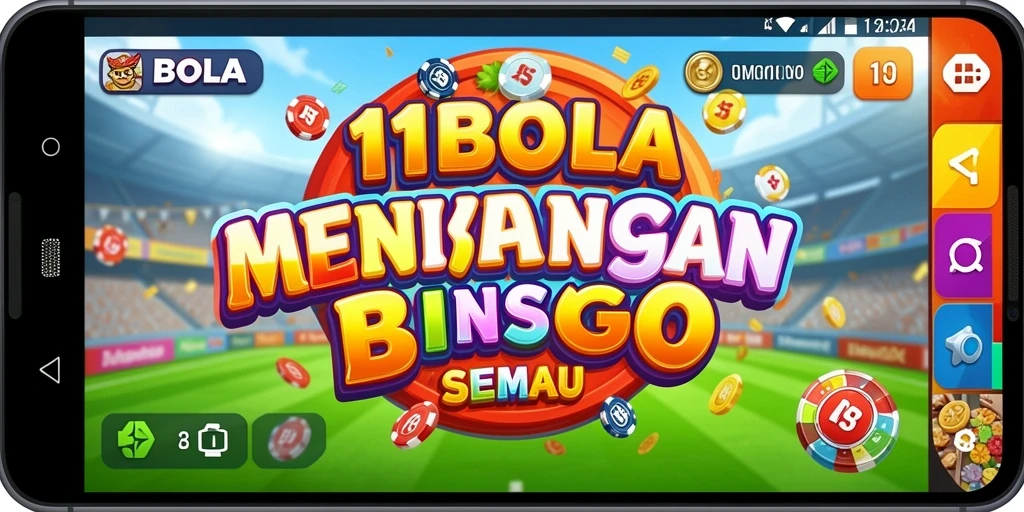 Tampilan menarik dari gameplay Bingo di 11BOLA.