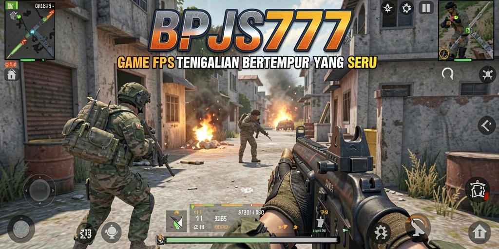 Screenshot gameplay BPJS777 yang menunjukkan aksi tembak-menembak yang mendebarkan.