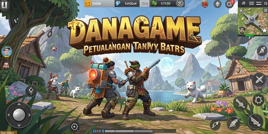 Menampilkan gameplay seru dan interaksi dalam dunia terbuka