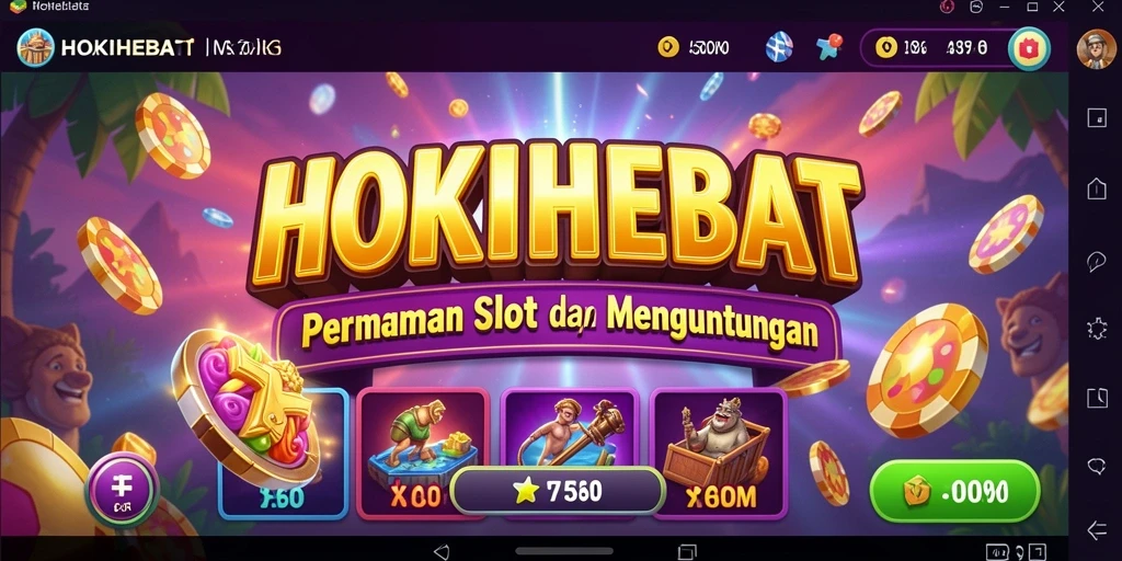 Screenshot gameplay HOKIHEBAT menampilkan keseruan permainan Slot.