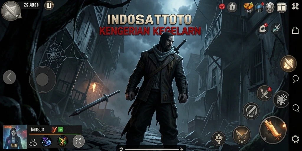 Screeenshot gameplay INDOSATTOTO menampilkan momen-momen Horror yang mendebarkan.