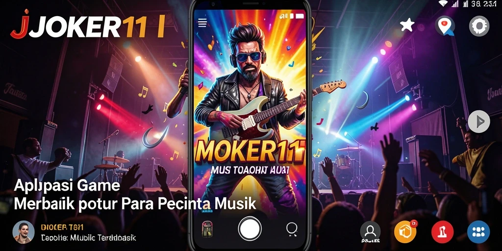 Screenshot dari gameplay JOKER11 yang penuh aksi dan keseruan musik.
