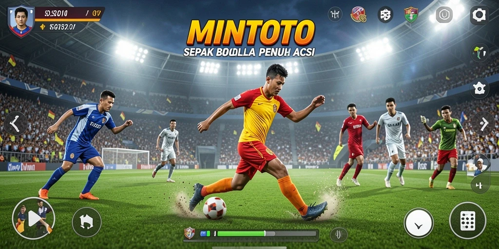 Tampilan utama gameplay MINTOTO yang memukau dan mendebarkan.