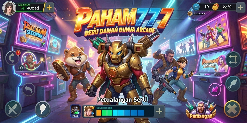 Tampilan dinamis dari gameplay PAHAM777 yang mengasyikkan.