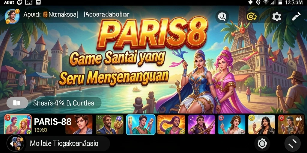 Screenshot PARIS88 menampilkan gameplay menyenangkan dan interaktif.