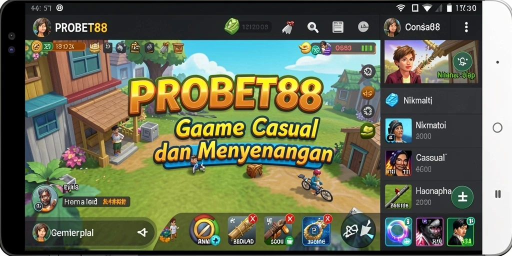 Tampilan gameplay seru PROBET88 dengan grafik menawan dan tantangan menarik.