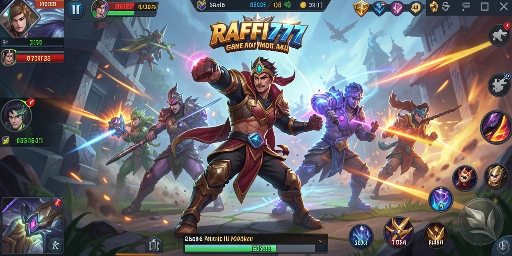 Tampilan gameplay mengesankan dari RAFFI777 yang seru dan menantang.