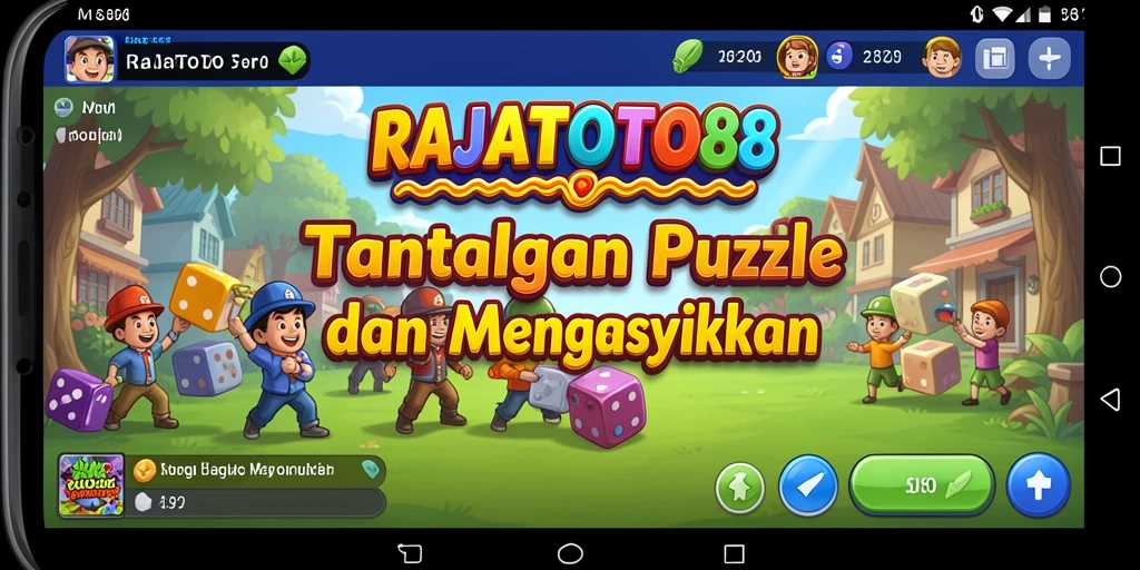 Screenshot gameplay RAJATOTO88 menampilkan tantangan Puzzle yang menarik.