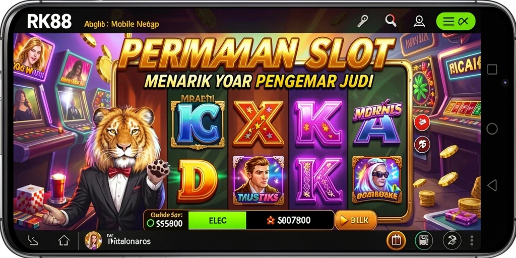 Gameplay RK88 yang seru dan grafis menawan.
