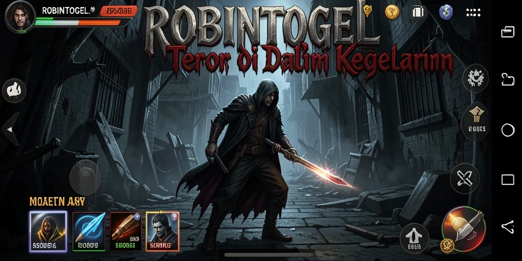 Ulasan gameplay ROBINTOGEL dengan suasana Horror yang mencekam.