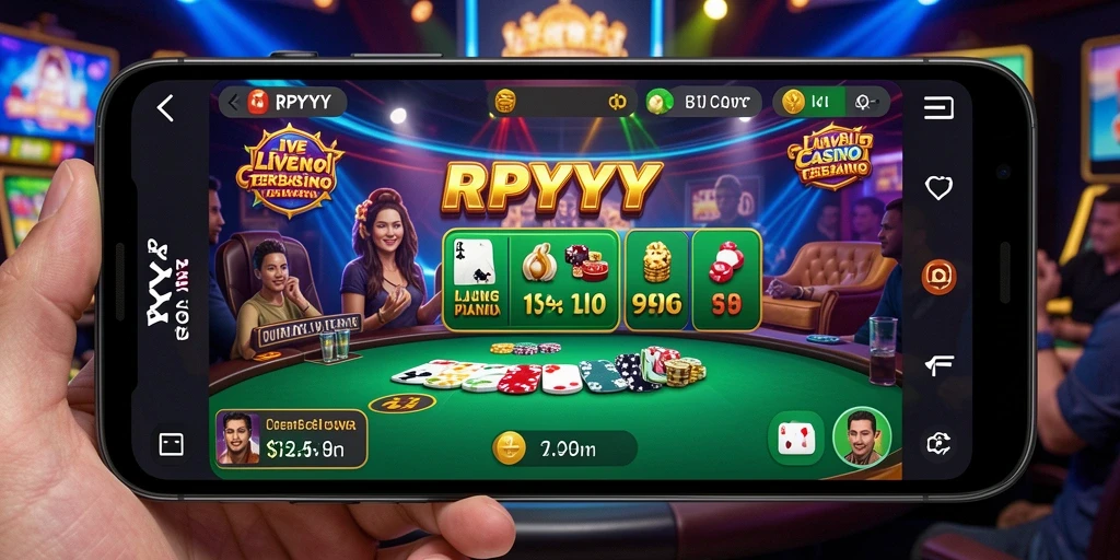 Gameplay Live Casino yang mendebarkan dan interaktif di RPYYY.