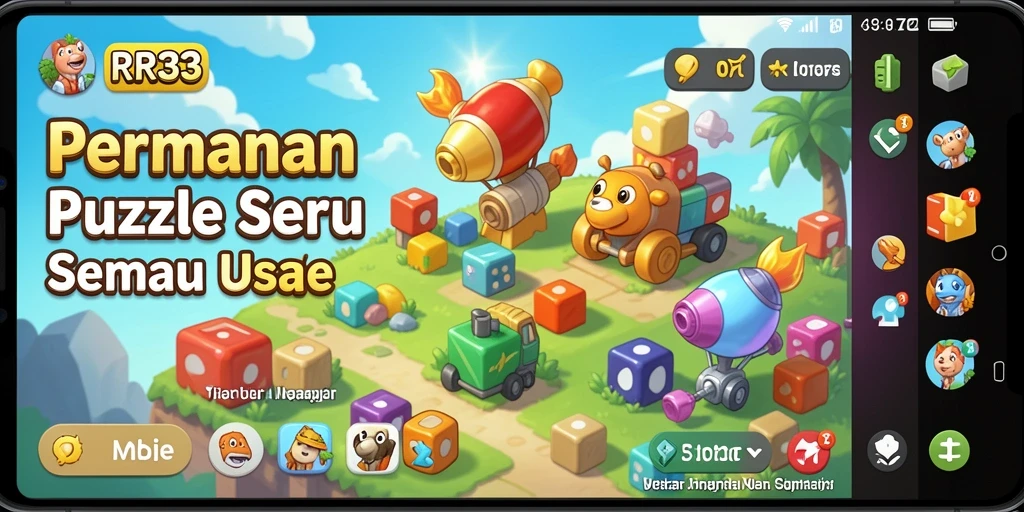 Gameplay RR33 yang menantang dan menarik.