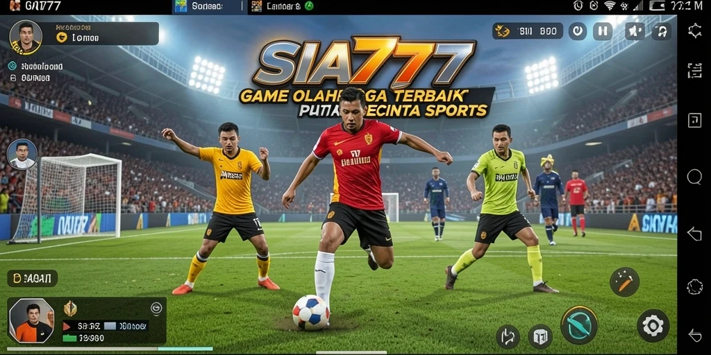 Tampilan menarik dari gameplay SIA777 yang penuh aksi olahraga.