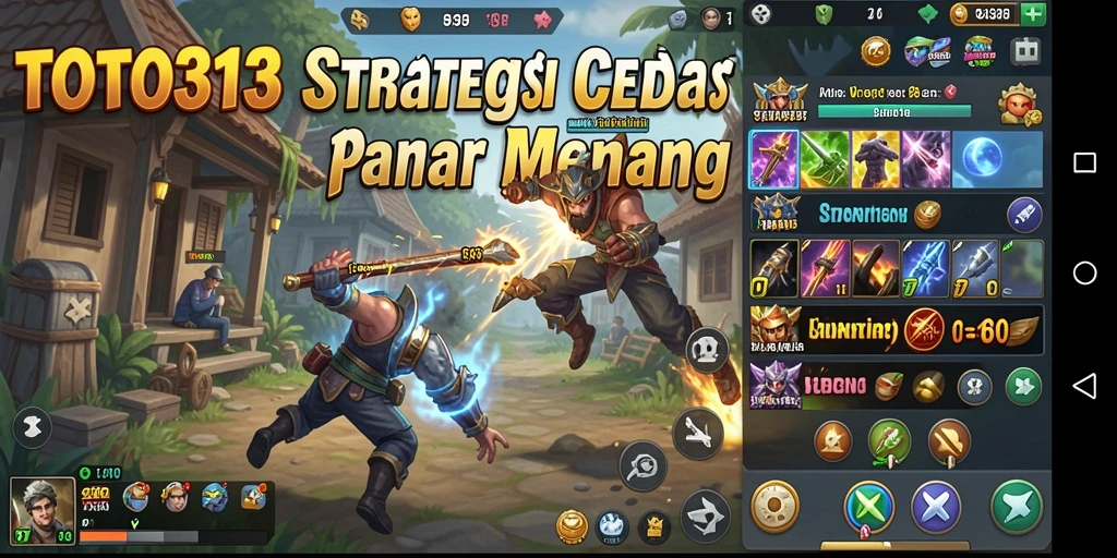 Screenshot TOTO313 menampilkan aksi strategis dan gameplay yang mendebarkan.