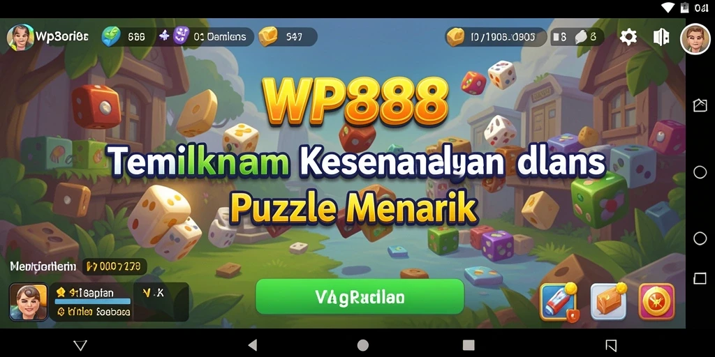 Gambaran gameplay menarik dalam WP888 yang penuh warna.